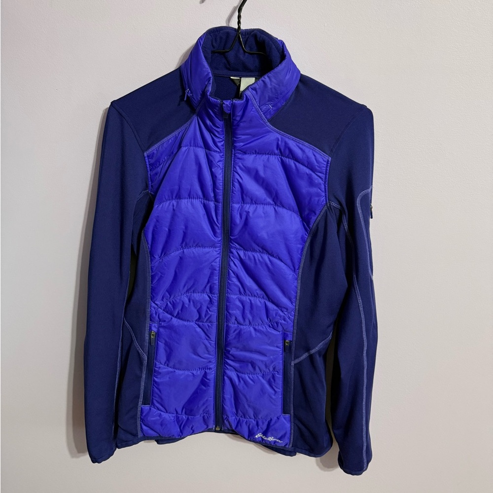 Eddie Bauer Women’s Hybrid Jacket, Two-toned Purple, Size M